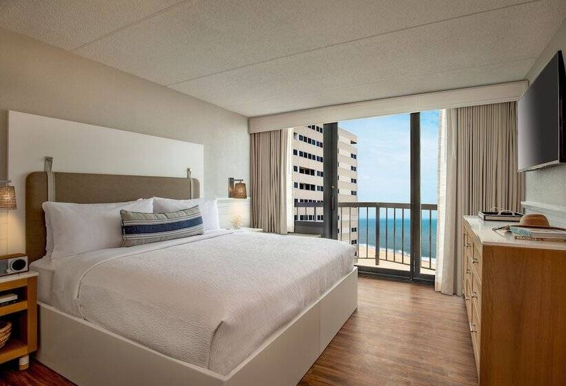 带海景的高级套房, Ashore Resort & Beach Club