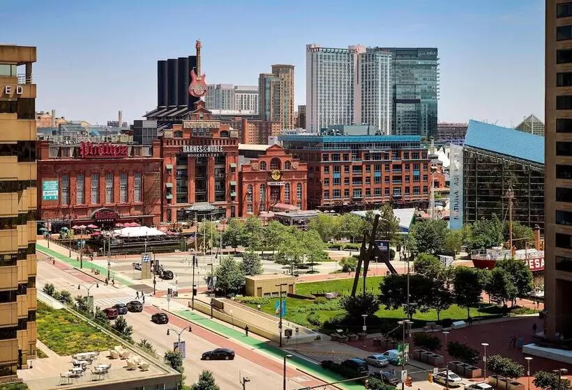 ２ダブルベッドのスタンダードルーム, Renaissance Baltimore Harborplace