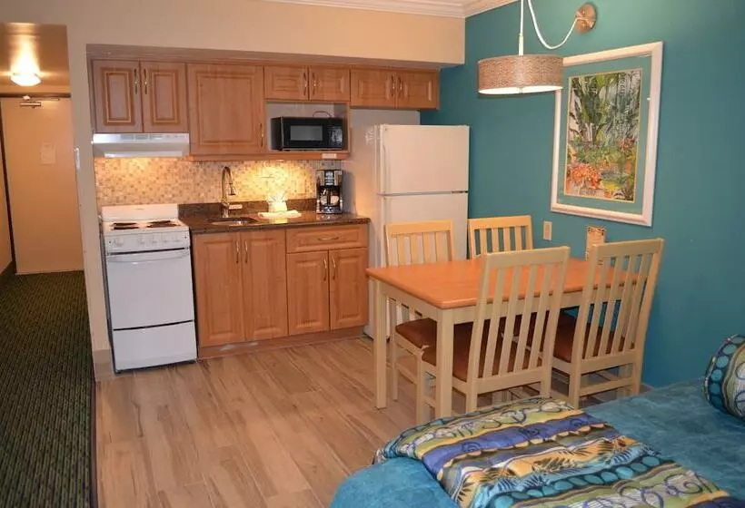 ２ダブルベッドのスタンダードルーム, Sun Viking Lodge  Daytona Beach