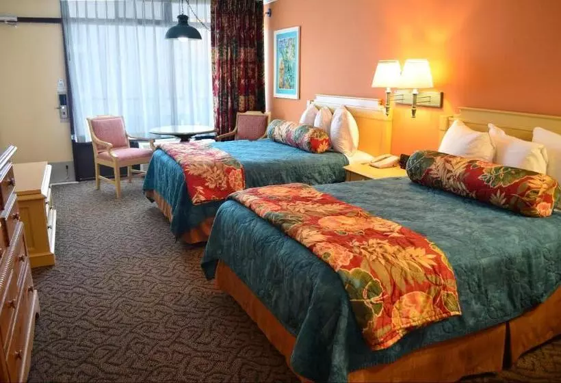 ２ダブルベッドのスタンダードルーム, Sun Viking Lodge  Daytona Beach
