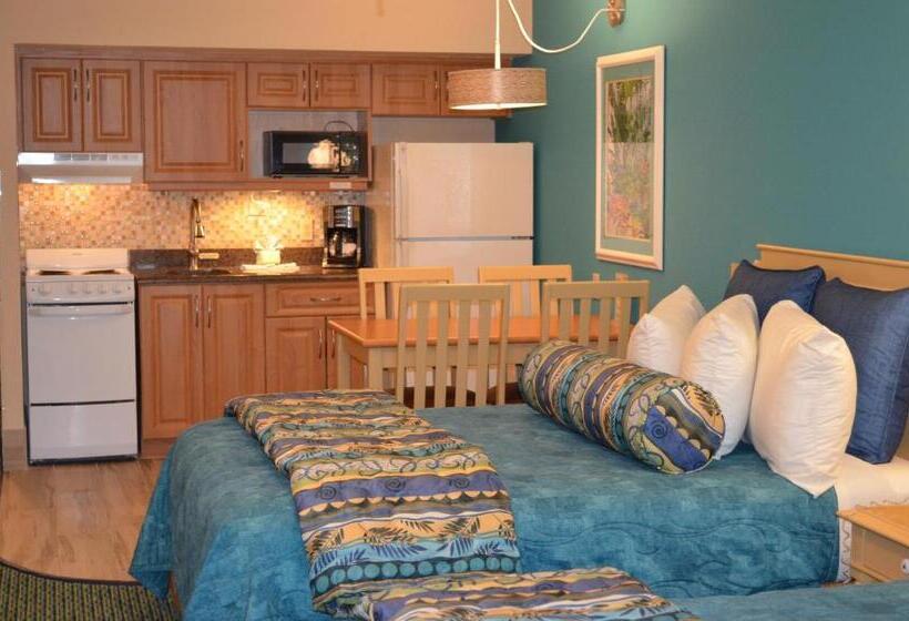 غرفة قياسية مطلّة علي حمام السباحة, Sun Viking Lodge  Daytona Beach