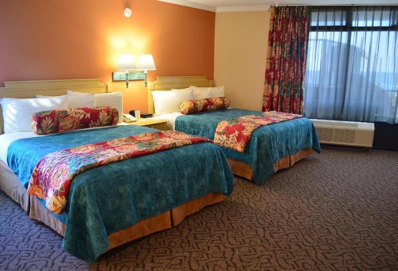 غرفة قياسية مطلّة علي حمام السباحة, Sun Viking Lodge  Daytona Beach