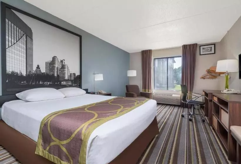 اتاق استاندارد برای معلولان, Super 8 By Wyndham Bloomington/airport