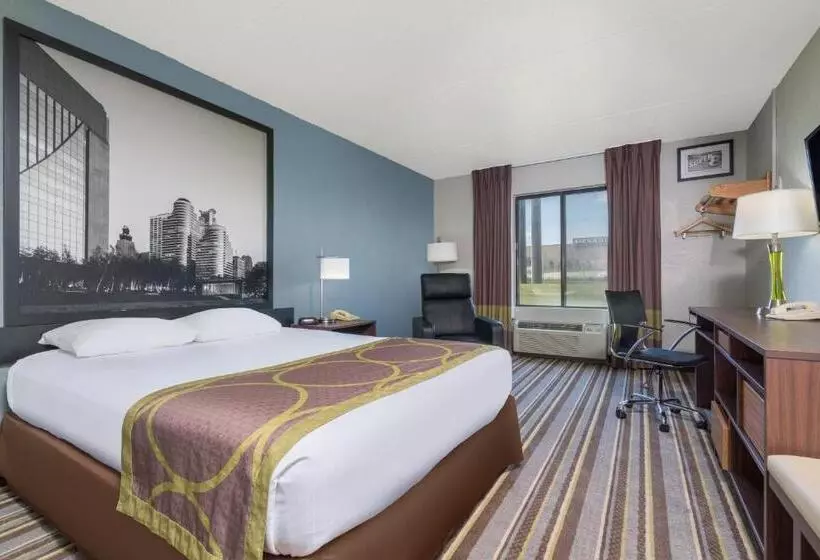 اتاق استاندارد برای معلولان, Super 8 By Wyndham Bloomington/airport