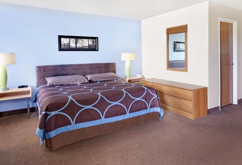 带大床的复式套间, Super 8 By Wyndham Newburgh/west Point Stewart Intl Airport