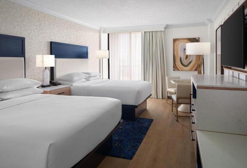חדר סטנדרט שתי מיטות זוגיות, Sheraton Sand Key Resort