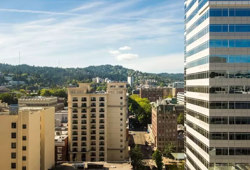 ２ダブルベッドのスタンダードルーム, Hilton Portland Downtown