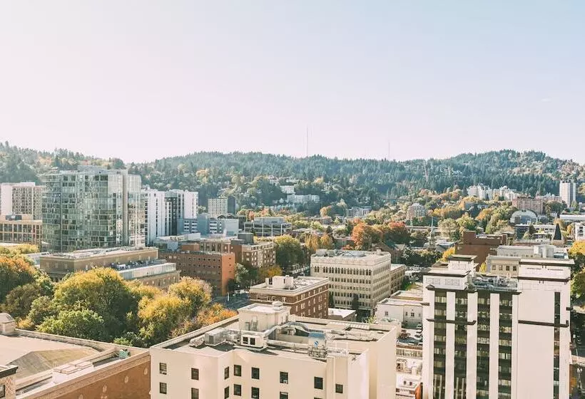 ２ダブルベッドのスタンダードルーム, Hilton Portland Downtown