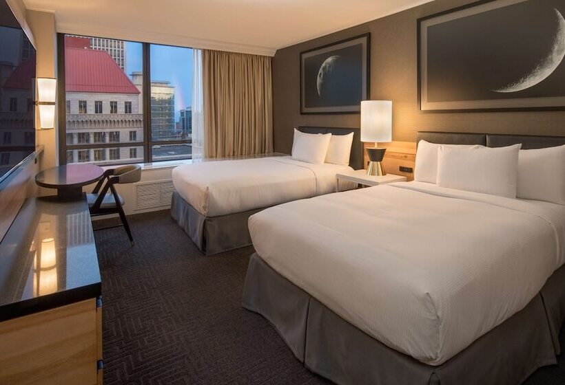 Номер Стандарт 2 Двуспальные Кровати, Hilton Portland Downtown
