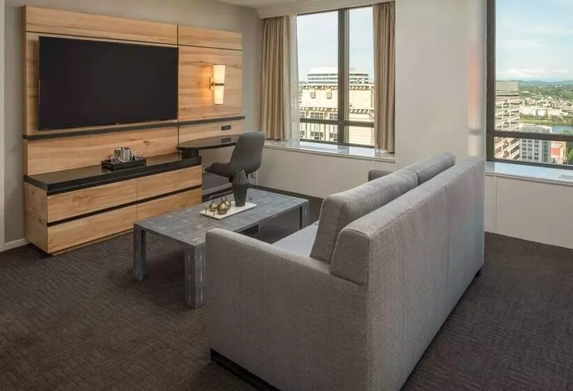 ２ダブルベッドのスタンダードルーム, Hilton Portland Downtown