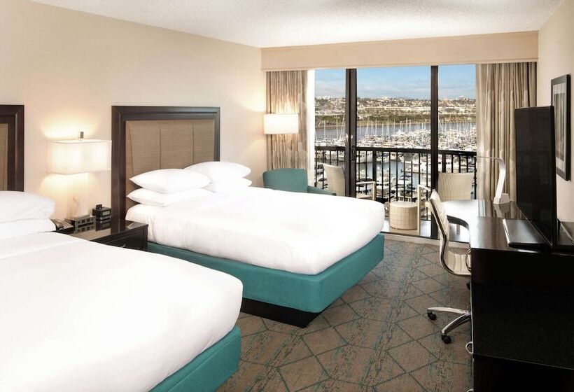 스탠다드 룸 더블 침대 2개, Hilton San Diego Airport/harbor Island