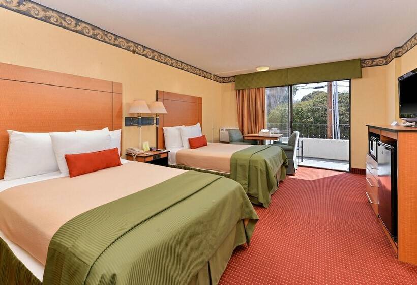 غرفه قياسيه سريرين مزدوجين, Travelodge By Wyndham San Clemente Beach