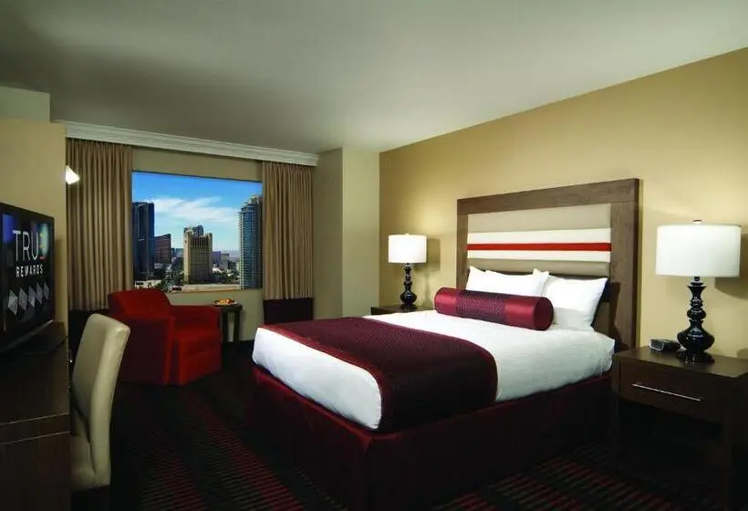 اتاق استاندارد با تخت بزرگ, The Strat Hotel, Casino & Tower