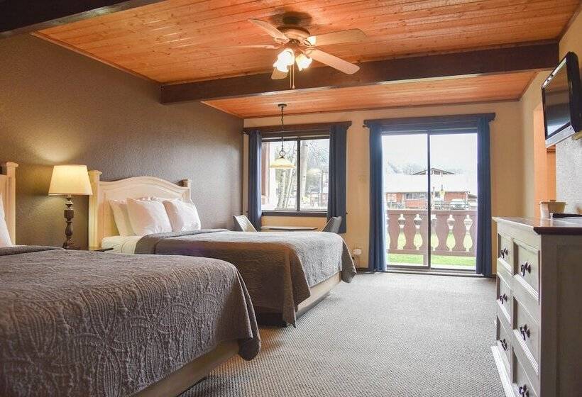 Номер Стандарт 2 Двуспальные Кровати, Alpine Lodge Red River