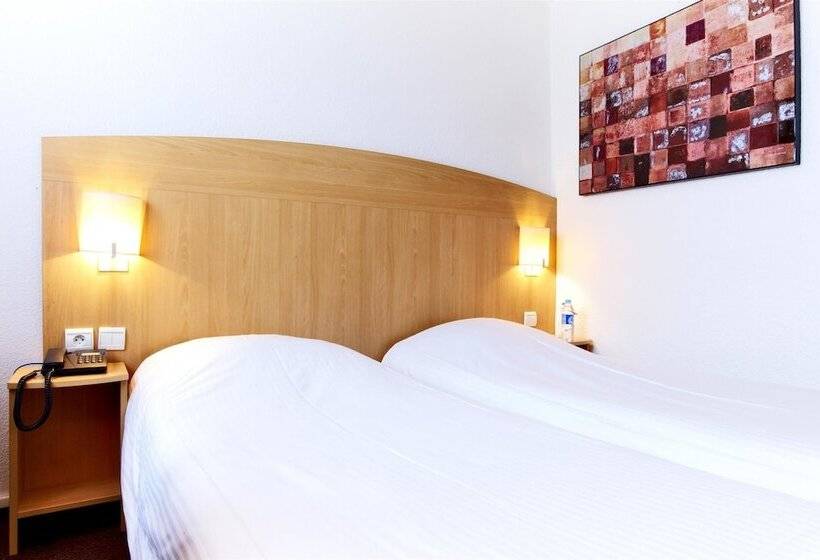 标准间, Hôtel Restaurant Kyriad Mulhouse Nord Illzach