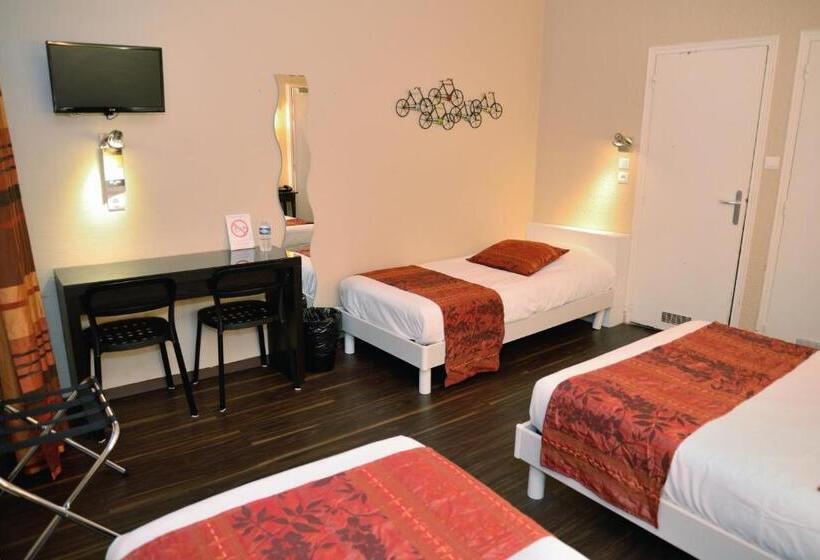 四人标准间, Etc...hôtel   Strasbourg Hyper Centre