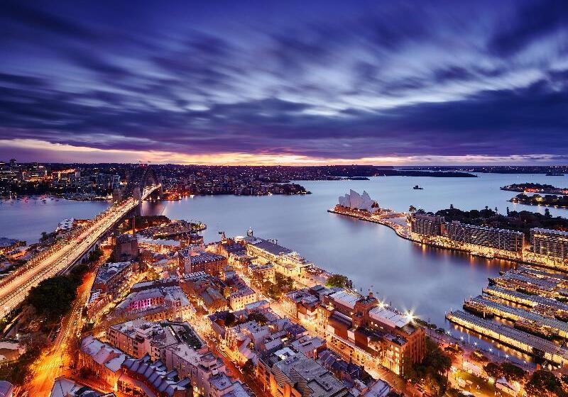 이그제큐티브 룸 킹사이즈 침대, Shangrila Sydney