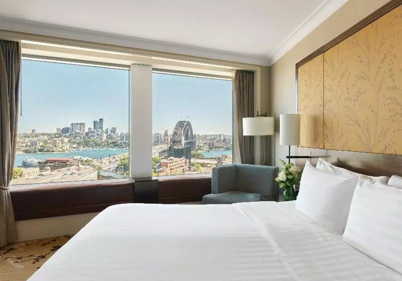 キングサイズベッドのデラックスルーム, Shangrila Sydney