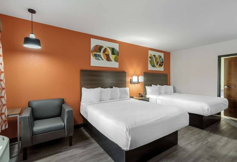 스탠다드 룸 더블 침대 2개, Best Western Statesville Inn