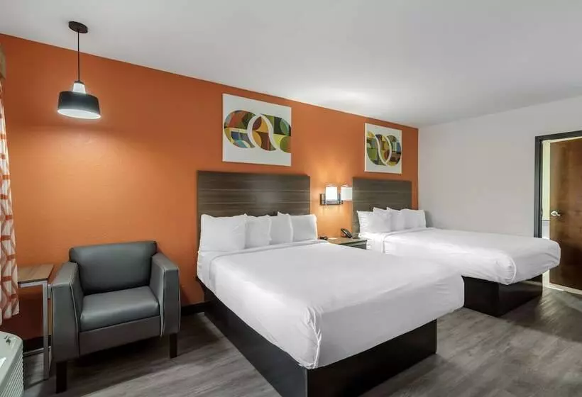 2ダブルベッドのスタンダードルーム, Best Western Statesville Inn