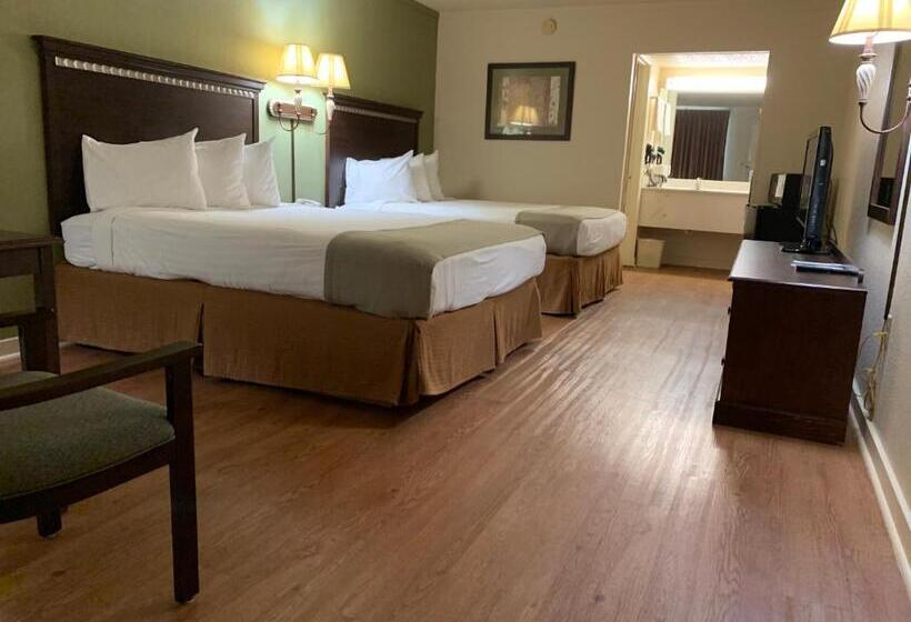 适合残疾人使用的标准间, Motel 6 Abbeville, Al