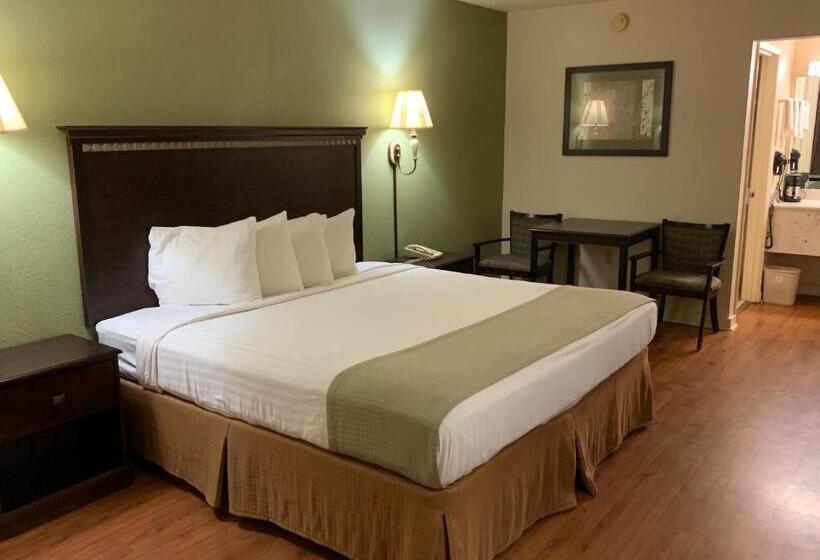 带大床的标准间, Motel 6 Abbeville, Al