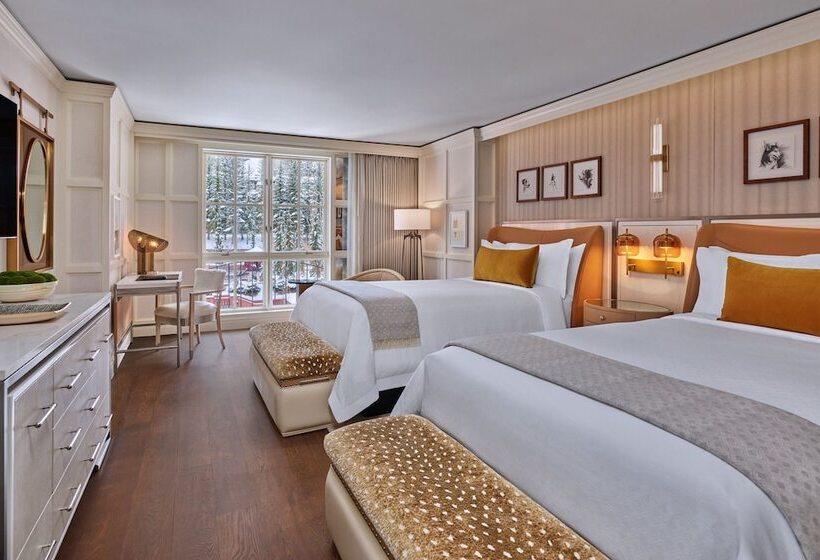 带2个双人床的标准工作室, St. Regis Aspen Resort