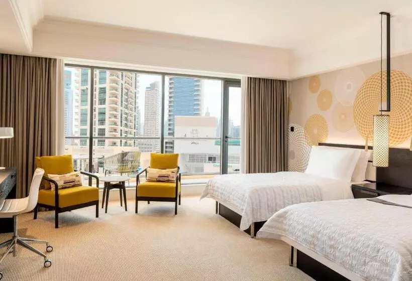اتاق لوکس با چشم‌انداز شهر, Le Royal Meridien Beach Resort & Spa Dubai