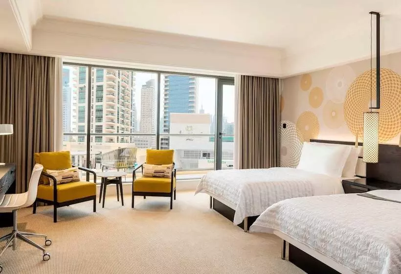 اتاق لوکس با چشم‌انداز شهر, Le Royal Meridien Beach Resort & Spa Dubai