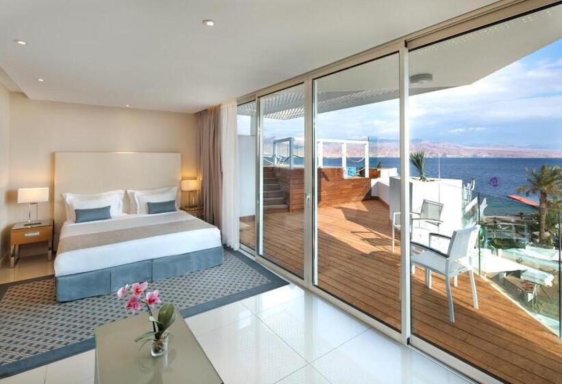 套房配有游泳池, Herbert Samuel The Reef Eilat