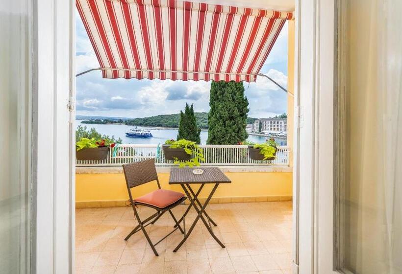 חדר סטנדרטי יחיד עם נוף לים, Brijuni Rooms Karmen