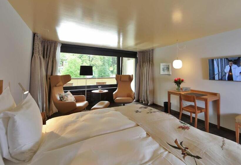 Comfort room with view, Hof Weissbad