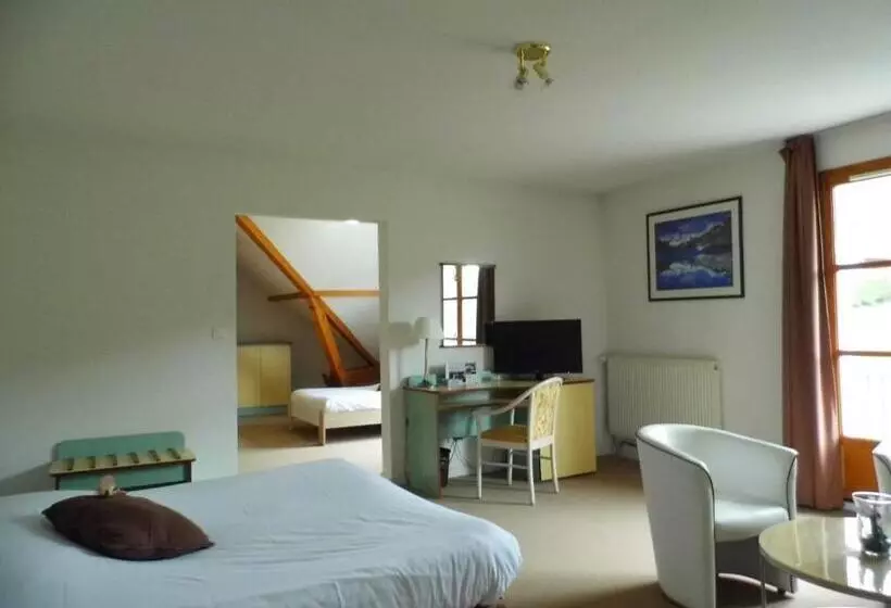 スタンダード４人部屋, Hôtel Les Bergeronnettes