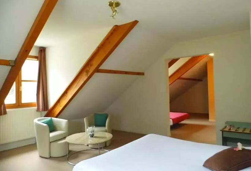 スタンダード４人部屋, Hôtel Les Bergeronnettes