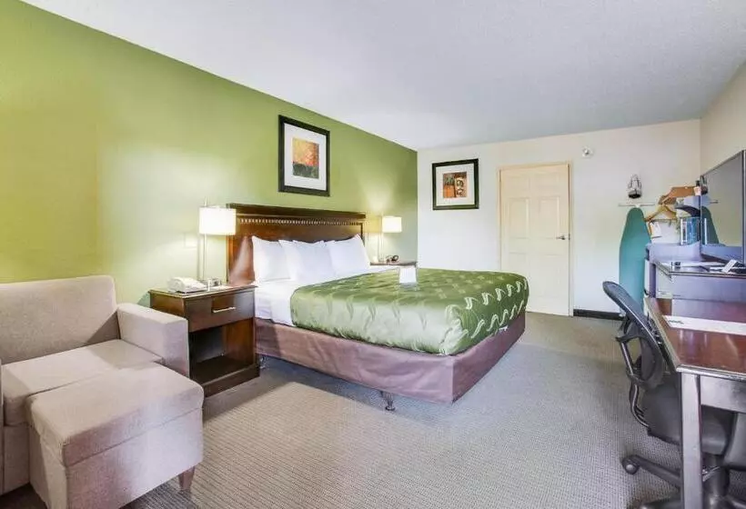 身障者適用キングサイズベッドルーム, Quality Inn Oak Grove Fort Campbell