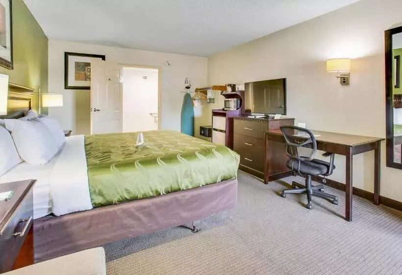 身障者適用キングサイズベッドルーム, Quality Inn Oak Grove Fort Campbell