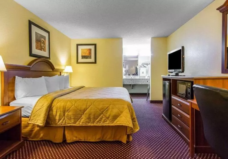 キングサイズベッドのスタンダードルーム, Quality Inn Oak Grove Fort Campbell