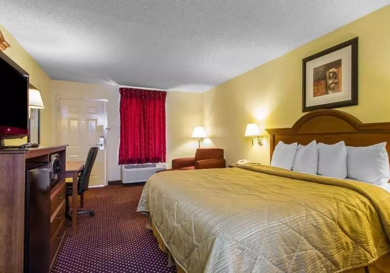 キングサイズベッドのスタンダードルーム, Quality Inn Oak Grove Fort Campbell