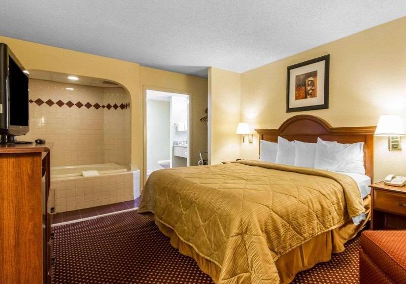 스탠다드 룸 킹사이즈 침대, Quality Inn Oak Grove Fort Campbell
