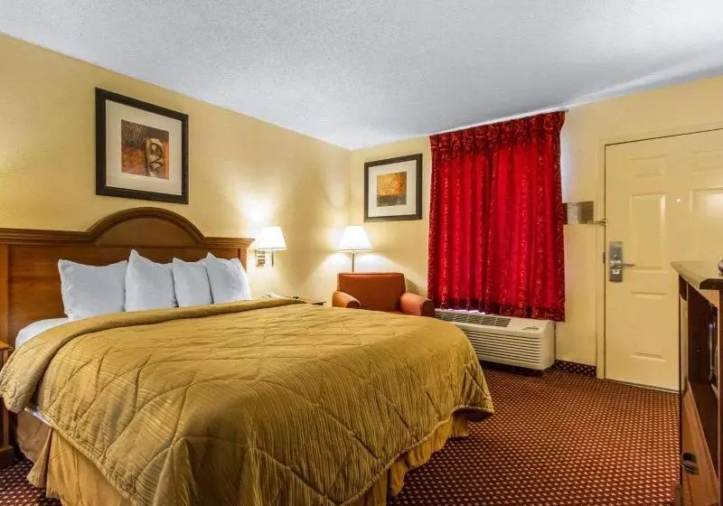 キングサイズベッドのスタンダードルーム, Quality Inn Oak Grove Fort Campbell