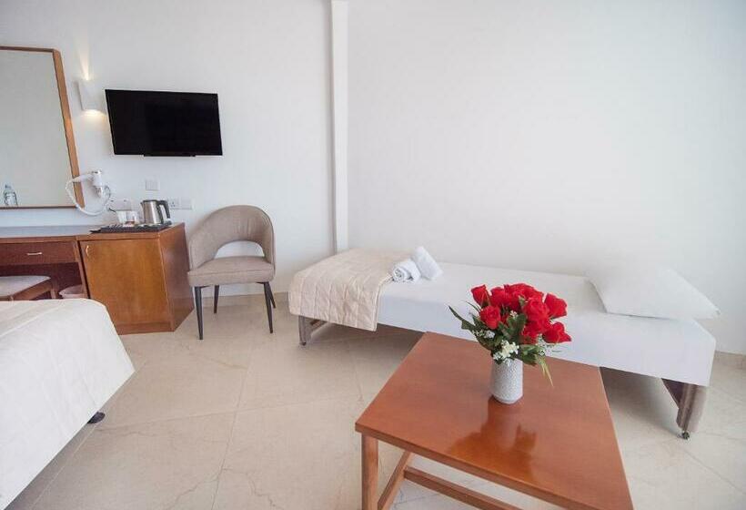 חדר סטנדרט צדדי נוף לים, Avlida