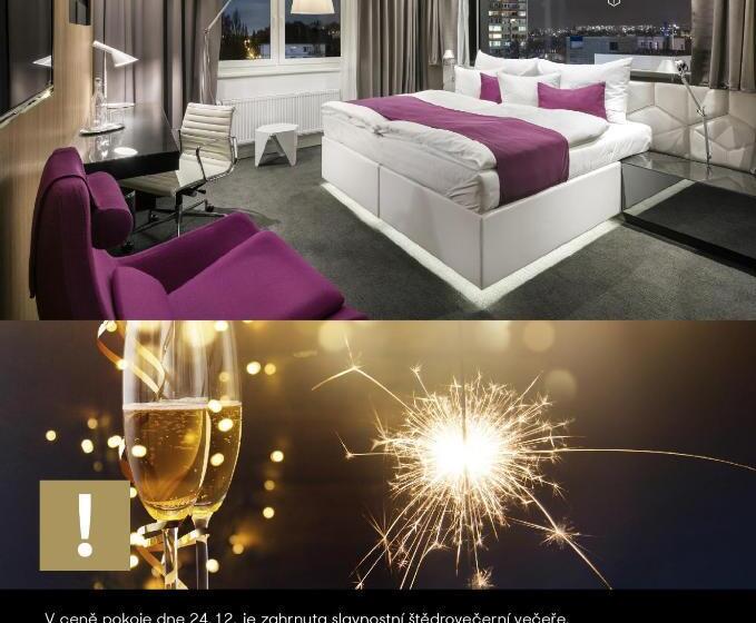 غرفة سوبيريور مزود بجاكوزى, Pytloun Grand Hotel Imperial