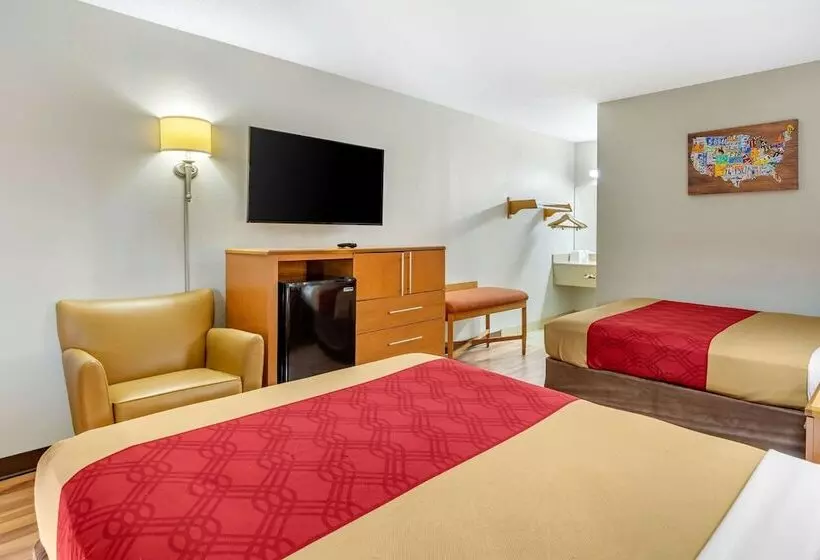 2ダブルベッドのスタンダードルーム, Econo Lodge
