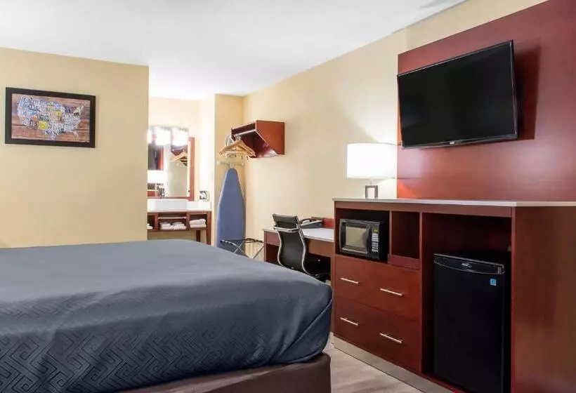 キングサイズベッドのスタンダードルーム, Escape Inn Hershey