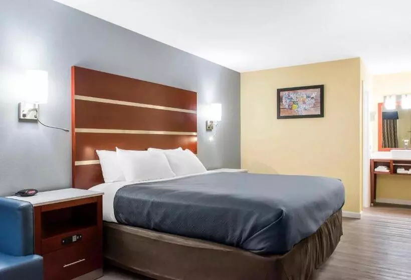 身障者適用キングサイズベッドルーム, Escape Inn Hershey