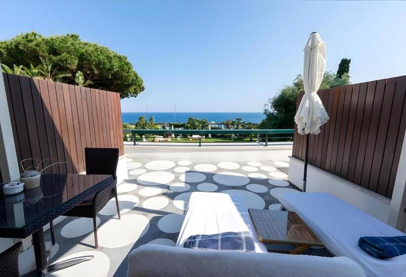 带皇后床的套间, Grand Hotel Del Mare Resort & Spa