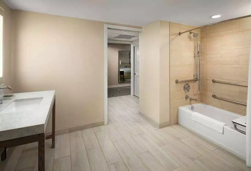 اتاق استاندارد با تخت بزرگ برای معلولان, Hilton La Jolla Torrey Pines