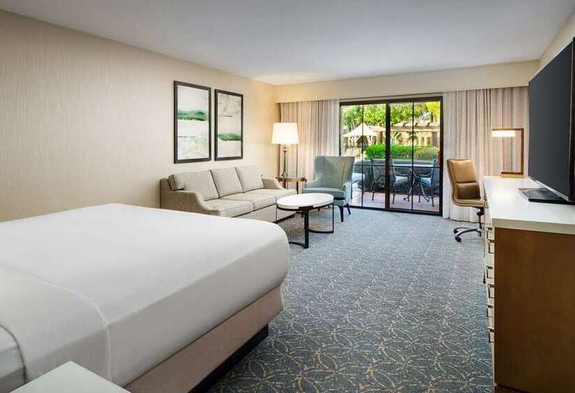 חדר סטנדרט, מיטת קינג, מותאם לאדם עם מוגבלויות, Hilton La Jolla Torrey Pines