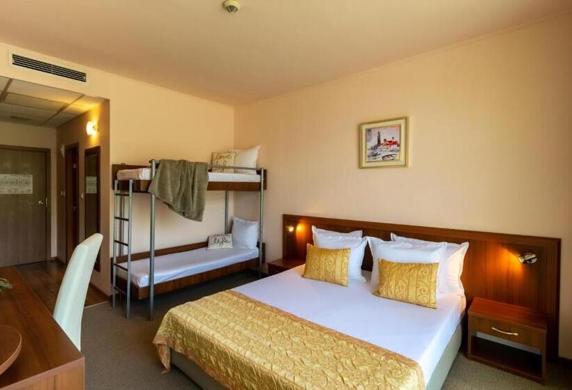 带双层床的家庭房间, Kristal Hotel All Inclusive