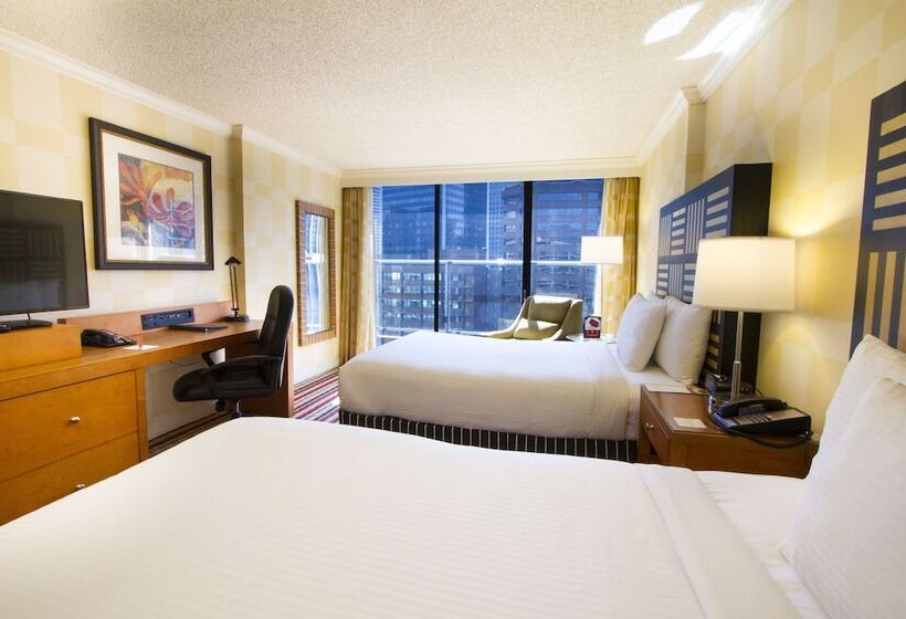 ２ダブルベッドのスタンダードルーム, Pinnacle Hotel Harbourfront